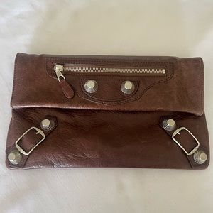 Balenciaga Motocross Giant 21 Envelope Clutch